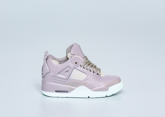 Mini Sneaker Kaws X Air Jordan 4 Grey 3D keychain