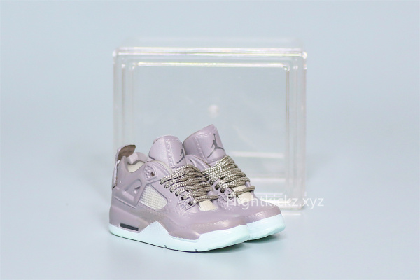 Mini Sneaker Kaws X Air Jordan 4 Grey 3D keychain