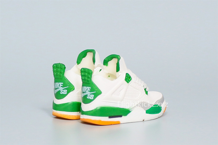 Mini Sneaker Air Jordan 4 Pine Green 3D keychain