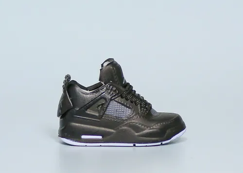 Mini Sneaker Kaws x Air Jordan 4 Dark Grey 3D keychain
