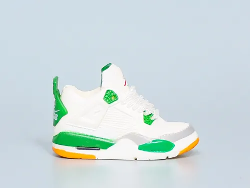 Mini Sneaker Air Jordan 4 Pine Green 3D keychain