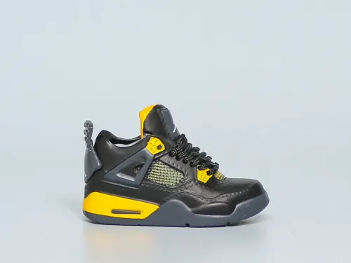 Mini Sneaker Air Jordan 4 Thunder 3D keychain