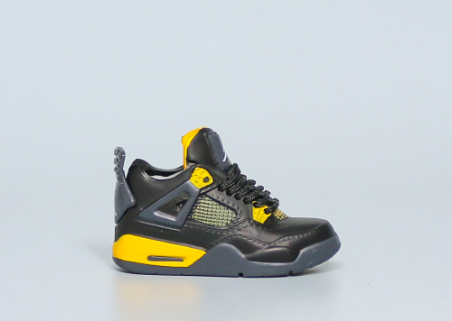 Mini Sneaker Air Jordan 4 Thunder 3D keychain