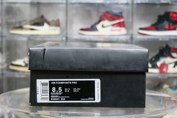 Nike Air Foamposite Pro Sequoia（A1）