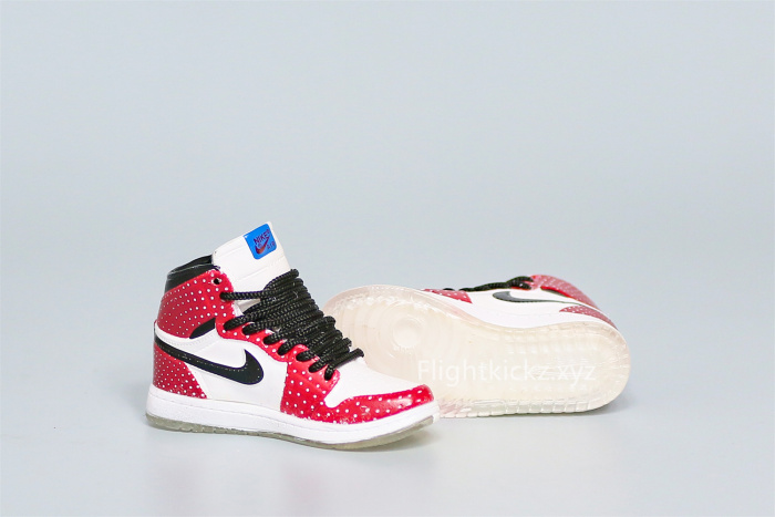 Mini Sneaker Air Jordan 1 Spider Man 3D keychain