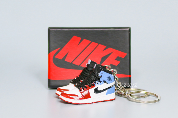 Mini Sneaker Air Jordan 1 Retro Fearless  3D keychain