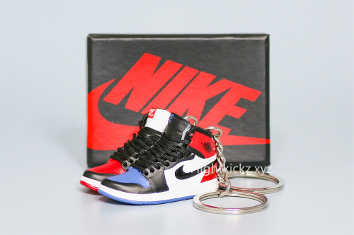 Mini Sneaker Air Jordan 1  Top 3  3D keychain