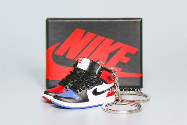 Mini Sneaker Air Jordan 1  Top 3  3D keychain