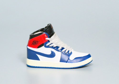 Mini SneakerUnion Air Jordan 1 Retro High OG NRG  Storm Blue  3D keychain