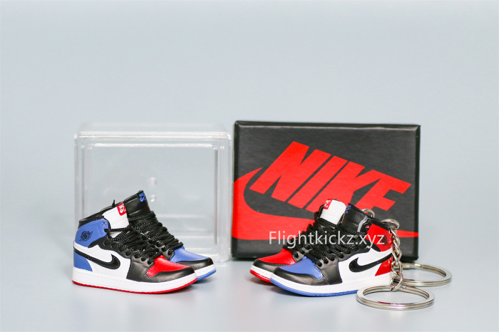 Mini Sneaker Air Jordan 1  Top 3  3D keychain