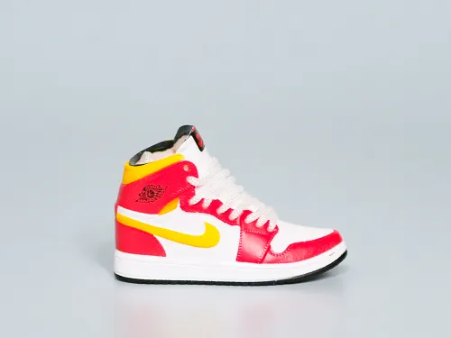 Mini Sneaker Air Jordan 1 Retro High OG Light Fusion Red 3D keychain
