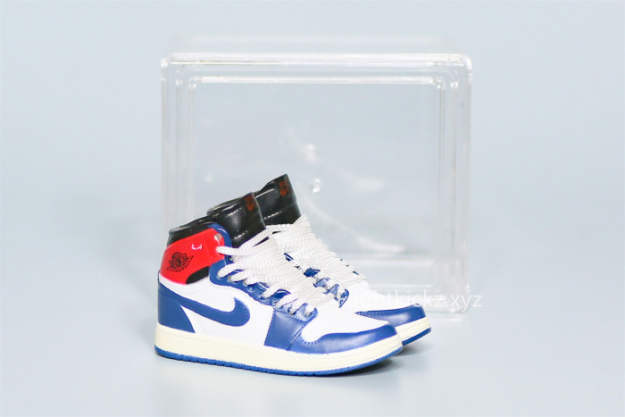 Mini SneakerUnion Air Jordan 1 Retro High OG NRG  Storm Blue  3D keychain