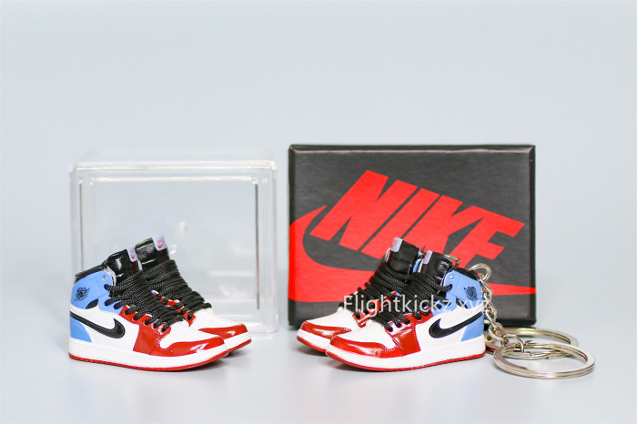 Mini Sneaker Air Jordan 1 Retro Fearless  3D keychain