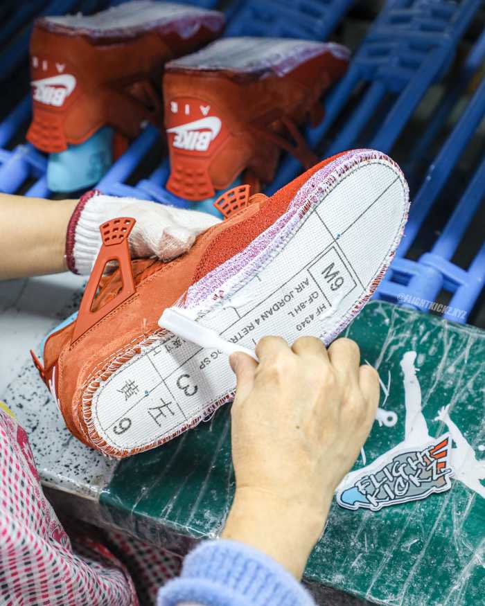 Nigel Sylvester X Jordan 4 Retro OG SP Brick By Brick (LN5 A1 Batch)
