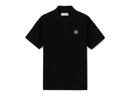 t0ne Island Stone Island Junior Diagonal Fleece Polo T-shirt