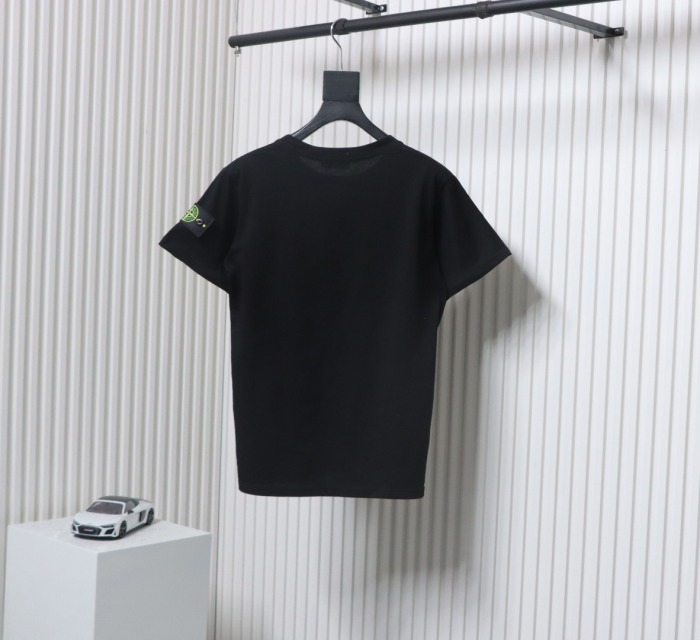 St0ne Island Stone Island Junior Diagonal Fleece T-shirt