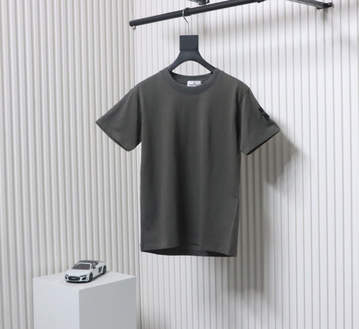 St0ne Island Stone Island Junior Diagonal Fleece T-shirt