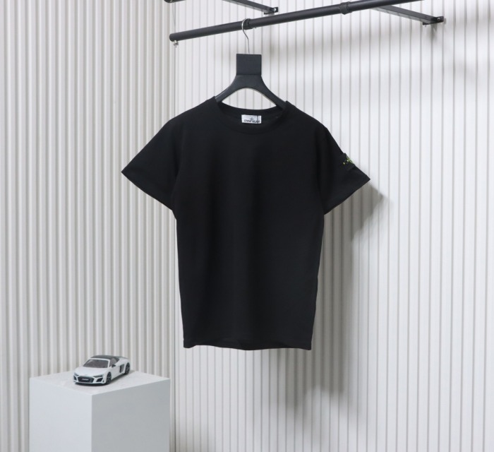 St0ne Island Stone Island Junior Diagonal Fleece T-shirt