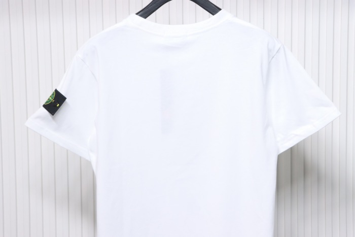 St0ne Island Stone Island Junior Diagonal Fleece T-shirt