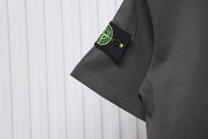 St0ne Island Stone Island Junior Diagonal Fleece T-shirt