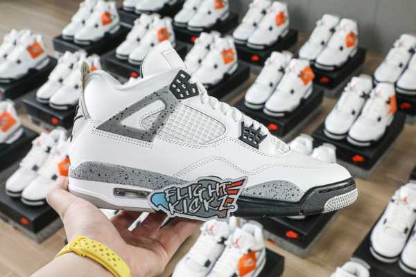 Air Jordan 4 Retro OG 'White Cement' 2025（A1）