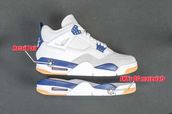 Nike SB x Air Jordan 4 “Navy Blue” 2025（A1）