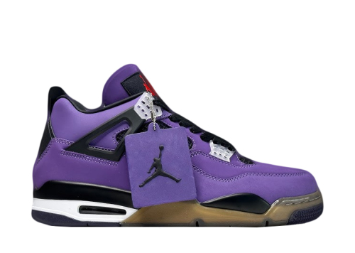 Jordan 4 Retro Travis Scott Purple