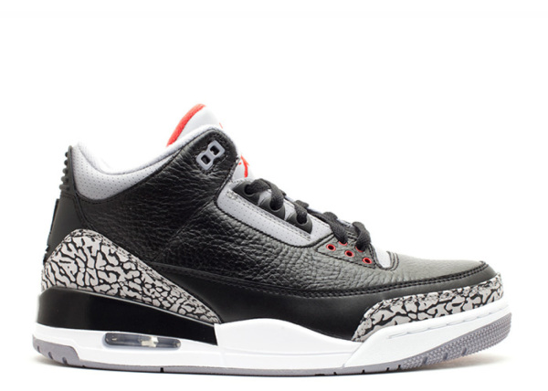 US Warehouse: Air Jordan 3 OG Black Cement 2018 (LN5 A1 batch)