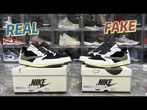 US Warehouse: Travis Scott x Air Jordan 1 Low OG SP WMNS Olive （A1）