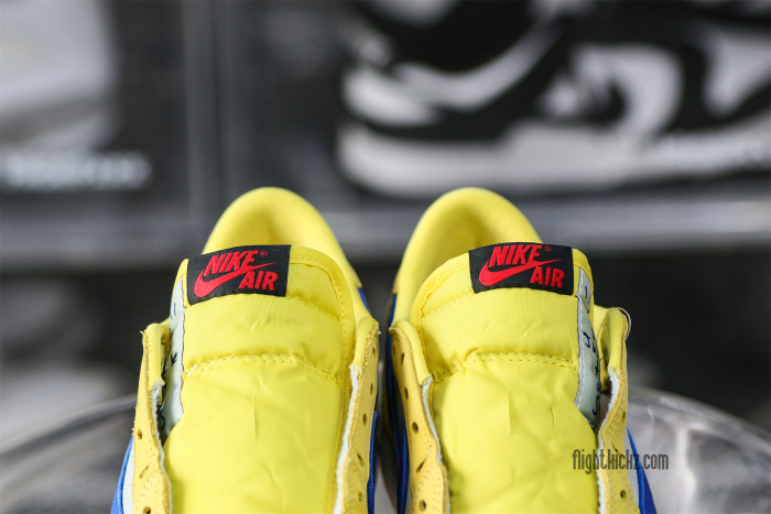 US Warehouse:Travis Scott x Air Jordan 1 Retro Low OG SP “Elkins/Canary Yellow”（A1）