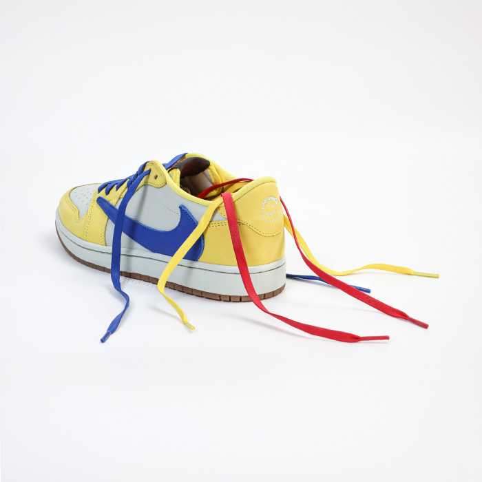 US Warehouse:Travis Scott x Air Jordan 1 Retro Low OG SP “Elkins/Canary Yellow”（A1）