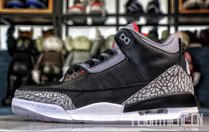 US Warehouse: Air Jordan 3 OG Black Cement 2018 (LN5 A1 batch)