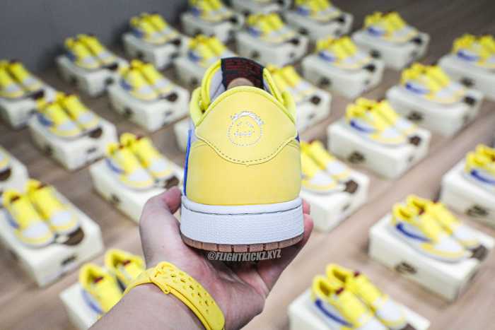 US Warehouse:Travis Scott x Air Jordan 1 Retro Low OG SP “Elkins/Canary Yellow”（A1）