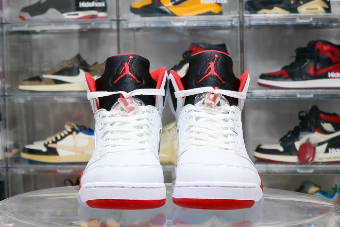 Air Jordan 5 Fire Red Black Tongue 2025 （A1）