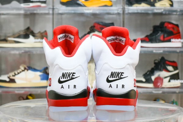 Air Jordan 5 Fire Red Black Tongue 2025 （A1）