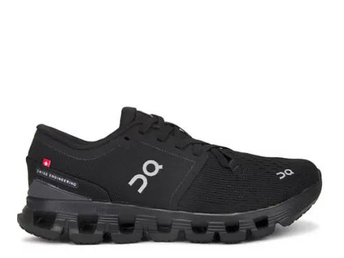 On Cloud X 4 Sneaker Triple Black
