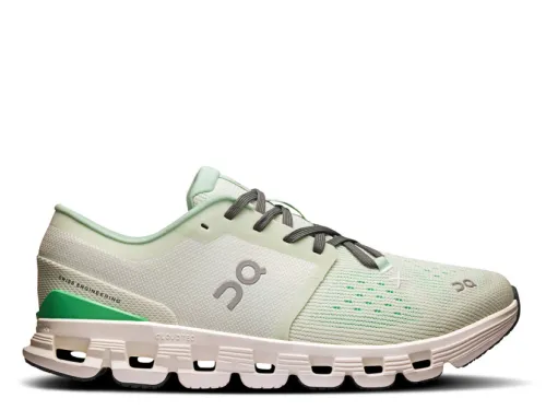 On Cloud X 4 Sneaker White Green