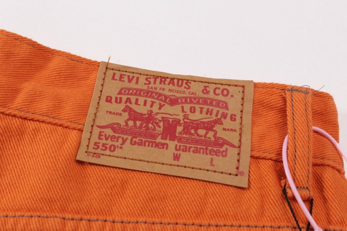 Chrome Hearts Black Crosses Orange Pants