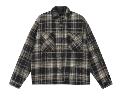Chrome Hearts Plaid Flannel wool Jacket