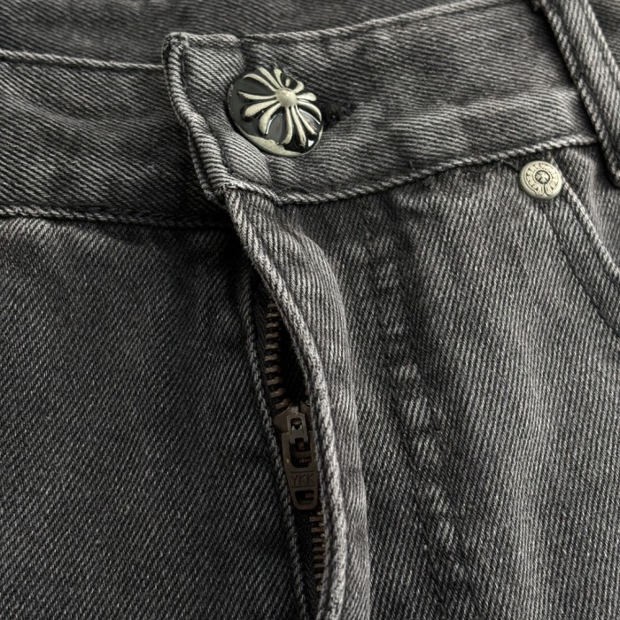 Chrome Hearts White Crosses Pants
