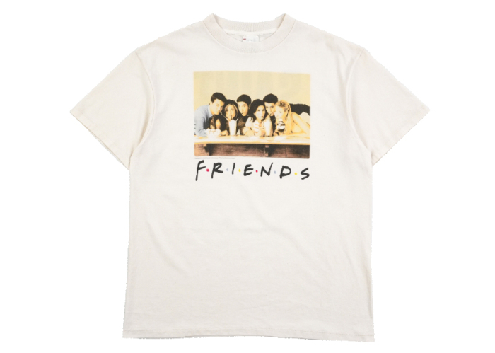 Balanciag@ Friends White Tee