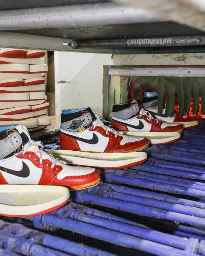 Jordan 1 Retro High OG SP Union LA Chicago Shadow  2025（A1）