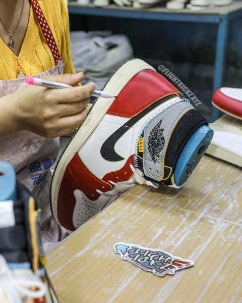 Jordan 1 Retro High OG SP Union LA Chicago Shadow  2025（A1）