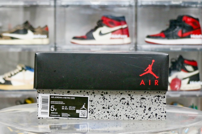 Air Jordan 4 Retro OG 'White Cement' 2025 (Ln5 A1)
