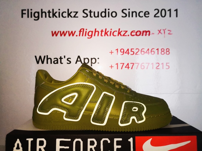 Cactus Plant Flea Market X Air Force 1 Low Premium Moss （A1）