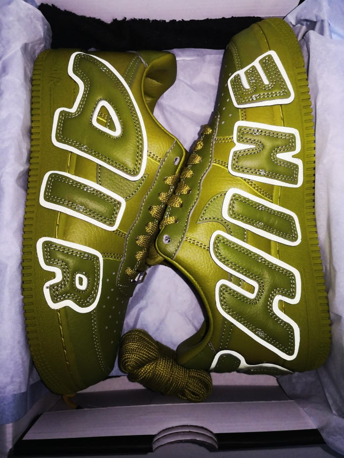 Cactus Plant Flea Market X Air Force 1 Low Premium Moss （A1）