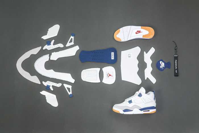 US Warehouse: Nike SB x Air Jordan 4 “Navy Blue” 2025 (A1)