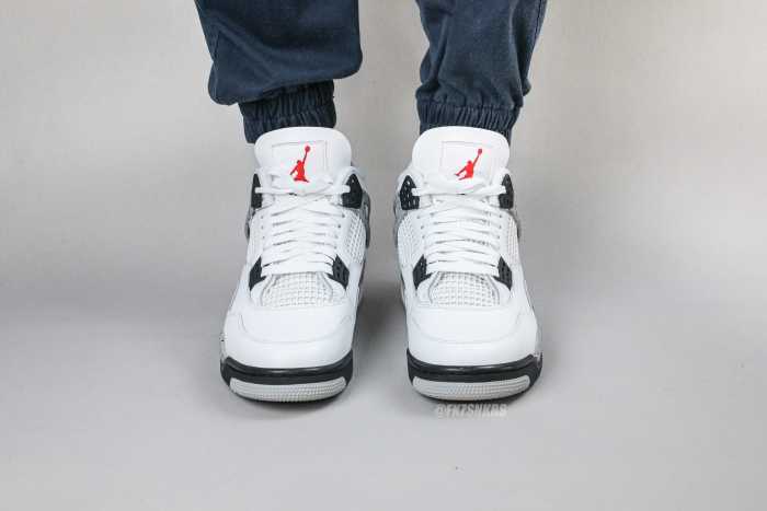 US Warehouse:Air Jordan 4 Retro OG 'White Cement' 2025 ( A1)