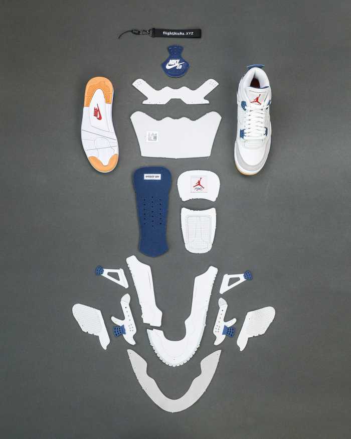 US Warehouse: Nike SB x Air Jordan 4 “Navy Blue” 2025 (A1)