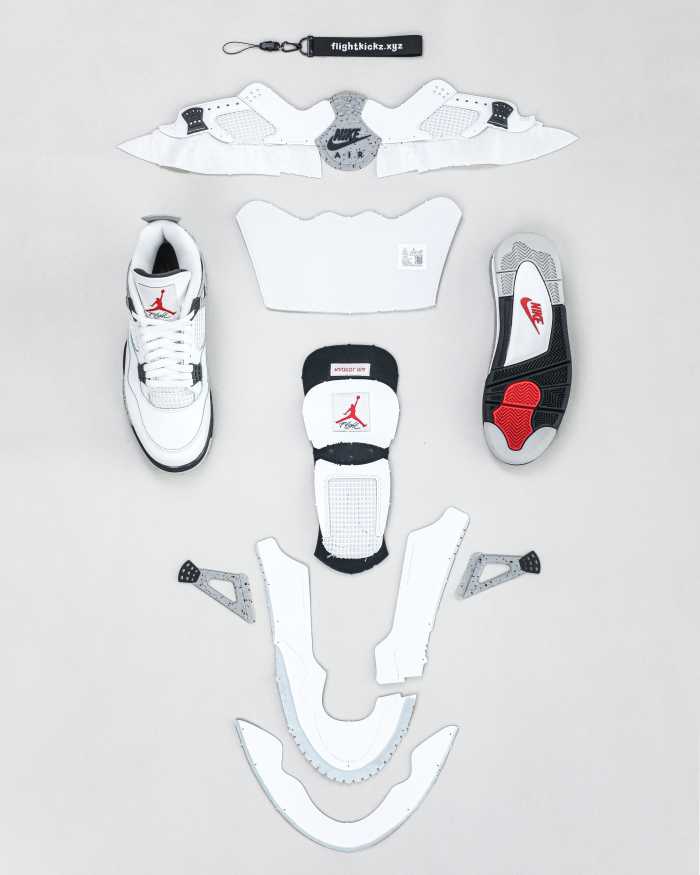 US Warehouse:Air Jordan 4 Retro OG 'White Cement' 2025 ( A1)